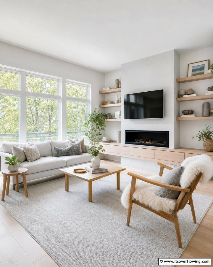 Scandinavian Simplicity - 21 Living Room Design Ideas for a Cozy & Chic Atmosphere