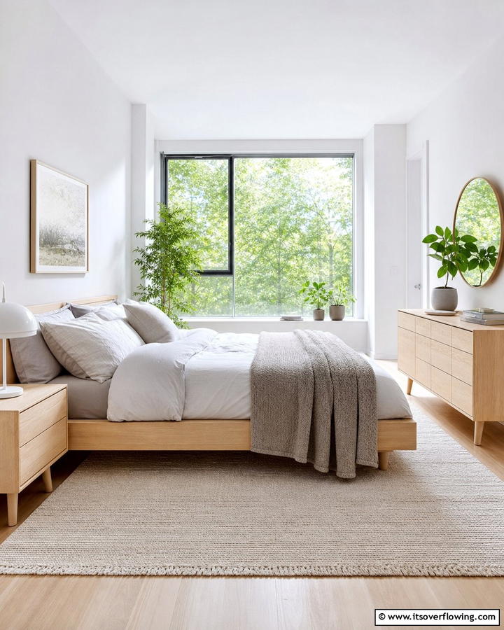 Scandinavian Simplicity - 21 Modern Bedroom Interior Design Ideas for Elegant Spaces