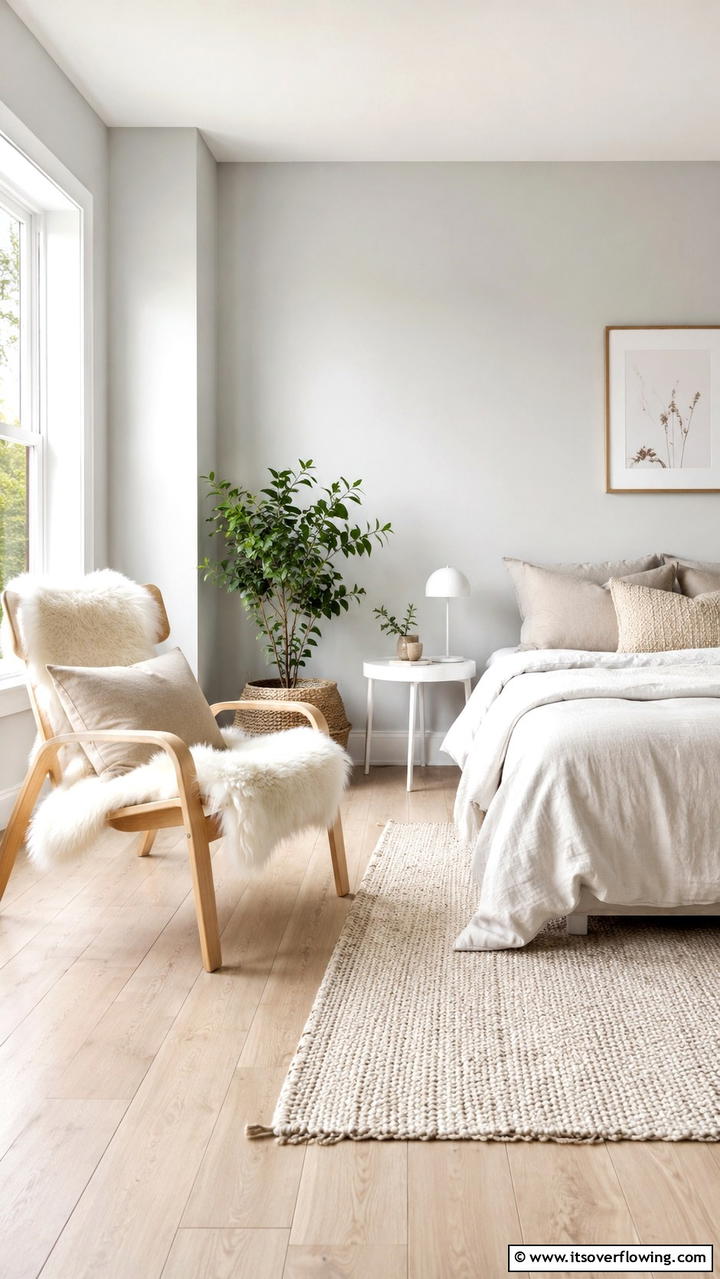 Scandinavian Simplicity - 30 Bedroom Sitting Area Ideas for Relaxation & Style
