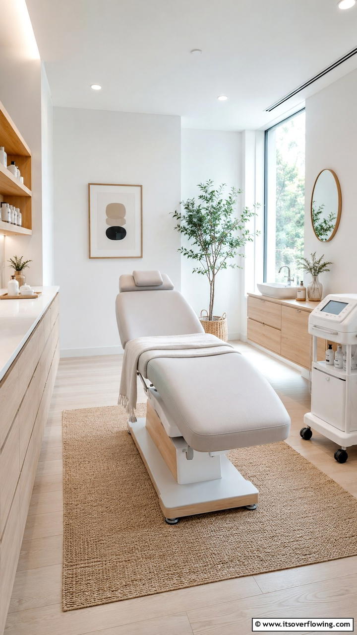 Scandinavian Simplicity - 30 Facial Room Ideas for At-Home Skincare Sanctuaries