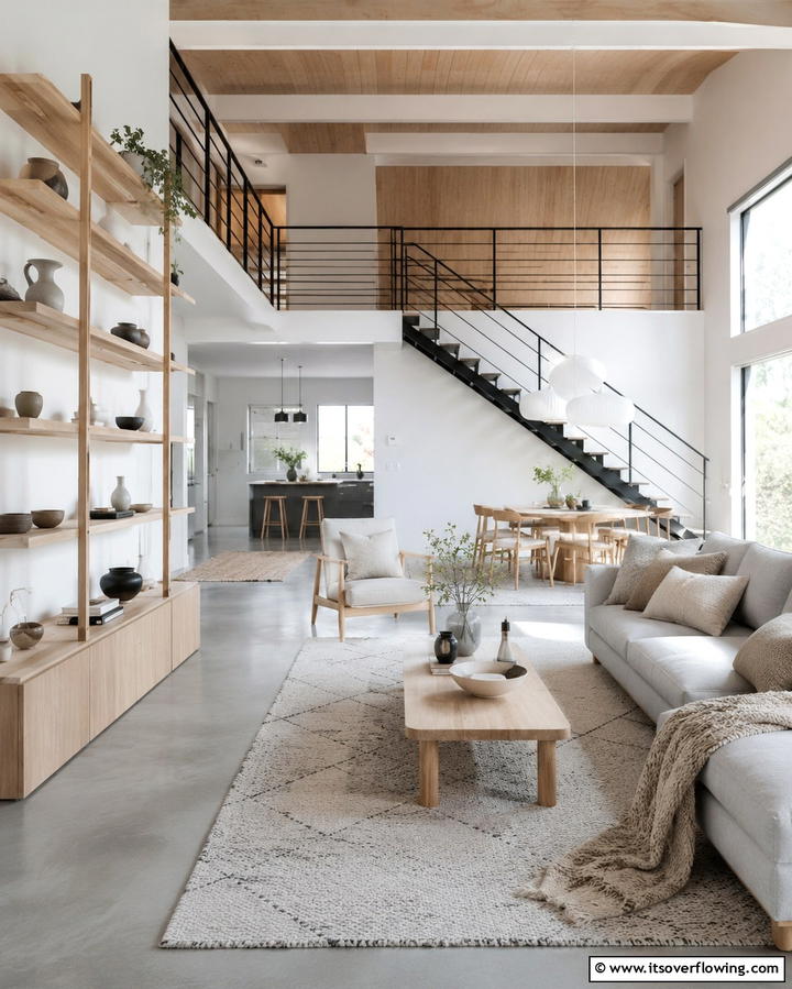 Scandinavian Simplicity - 30 Great Room Ideas to Elevate Open-Concept Living