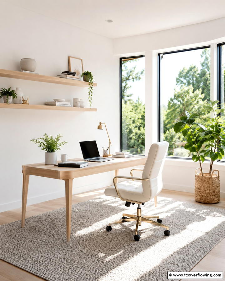 Scandinavian Simplicity - 30 Home Office Ideas Designed Specifically for Him
