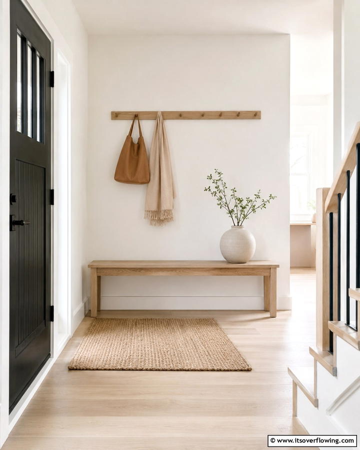 Scandinavian Simplicity - 30 Modern Entryway Ideas- First Impressions with Style
