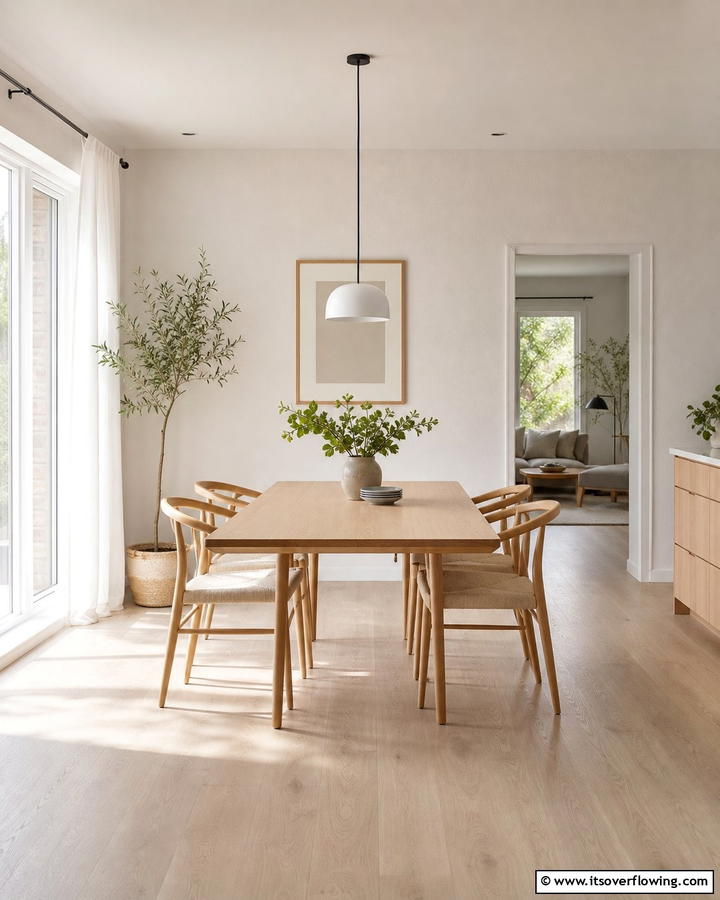 Scandinavian Simplicity Dining Room - 21 Dining Room Design Ideas for Elegant Gatherings