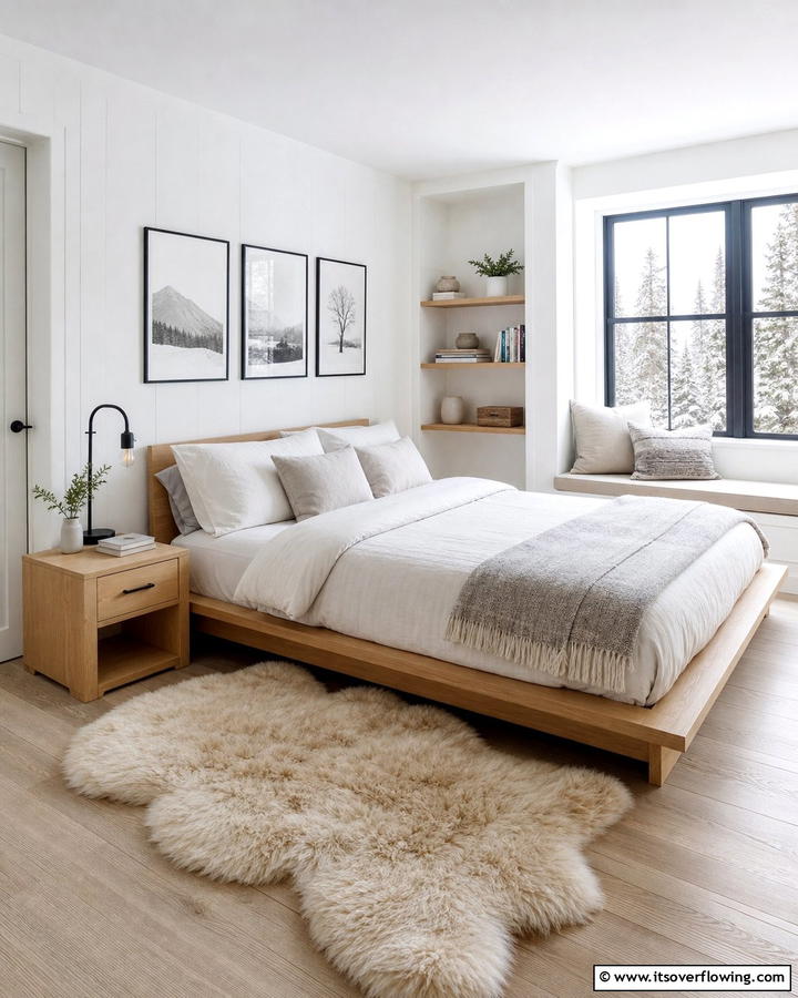 Scandinavian Simplicity Guest Room - 21 Guest Room Ideas for a Welcoming and Functional Space