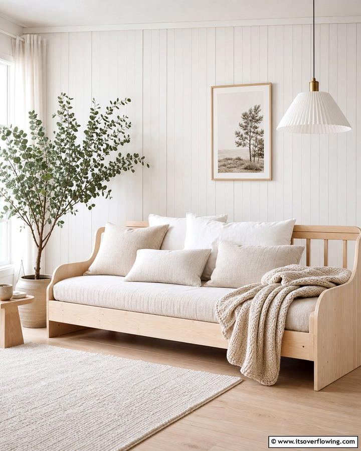 Scandinavian Style Daybeds - 25 Daybed Ideas for Small Spaces to Maximize Comfort