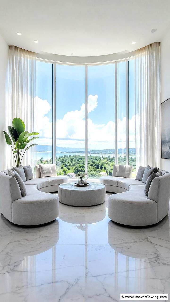 Scenic View Lounge - 30 Bay Window Ideas to Brighten and Expand Your Space