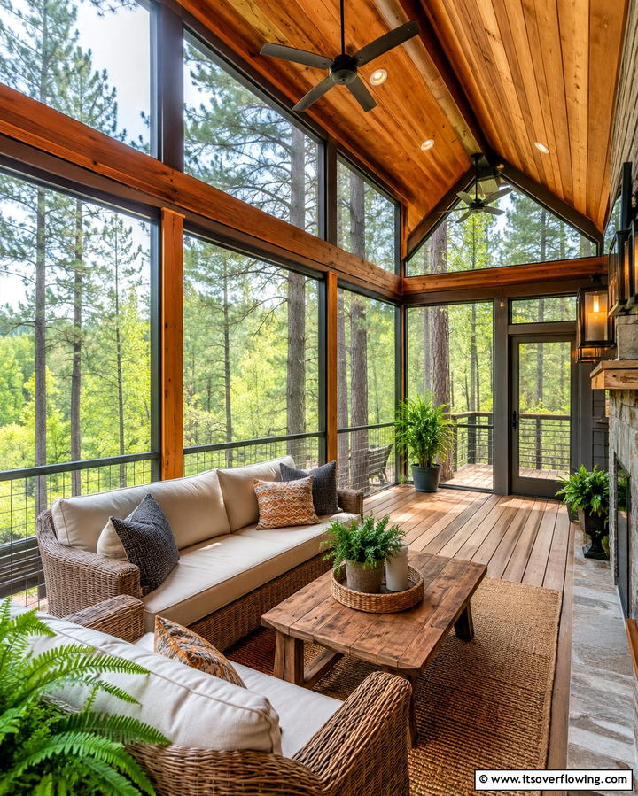 Screened Porch - 25 Home Addition Ideas to Expand Your Living Space