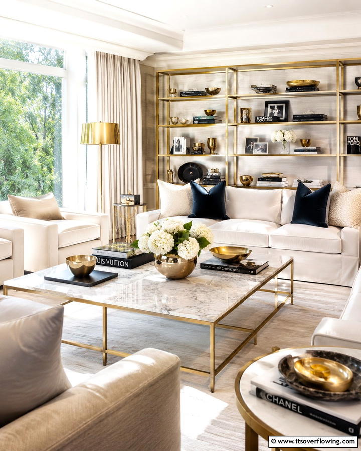 Sculptural Decor Statements - 30 Glam Interior Design Ideas for Luxurious Homes