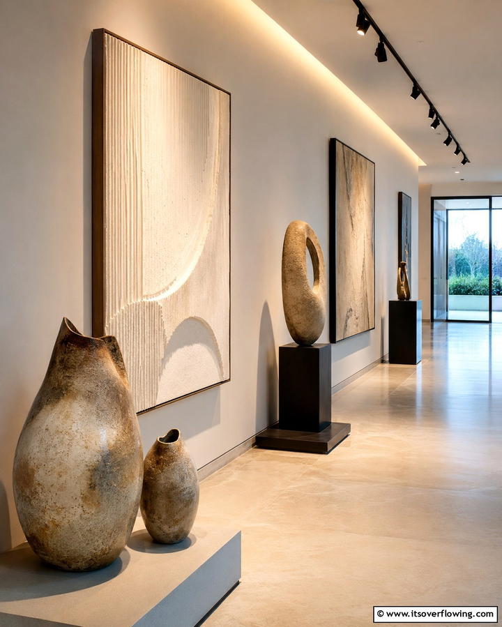 Sculptural Decor - 25 Organic Modern Interior Design Ideas for Your Home