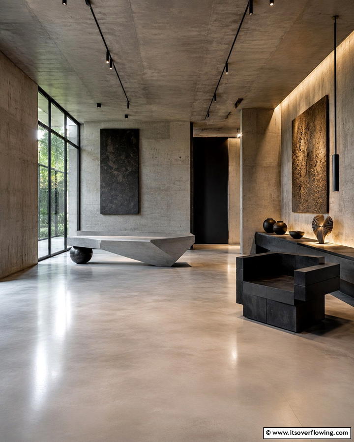 Sculptural Furniture - 30 Bold Brutalist Interior Design Concepts for Modern Spaces