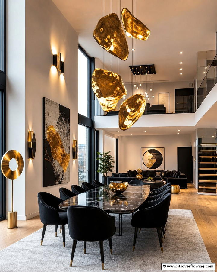 Sculptural Lighting Fixtures - 30 Hypebeast Room Decor Ideas for Urban Aesthetics