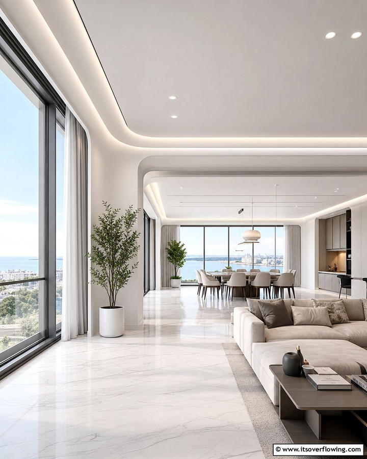 Seamless Transition Molding - 30 Wall Molding Ideas to Elevate Your Interior Design