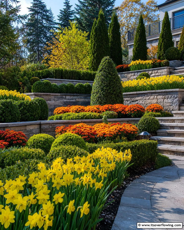 Seasonal Bloom Rotations - 25 Memorial Garden Ideas to Honor Loved Ones
