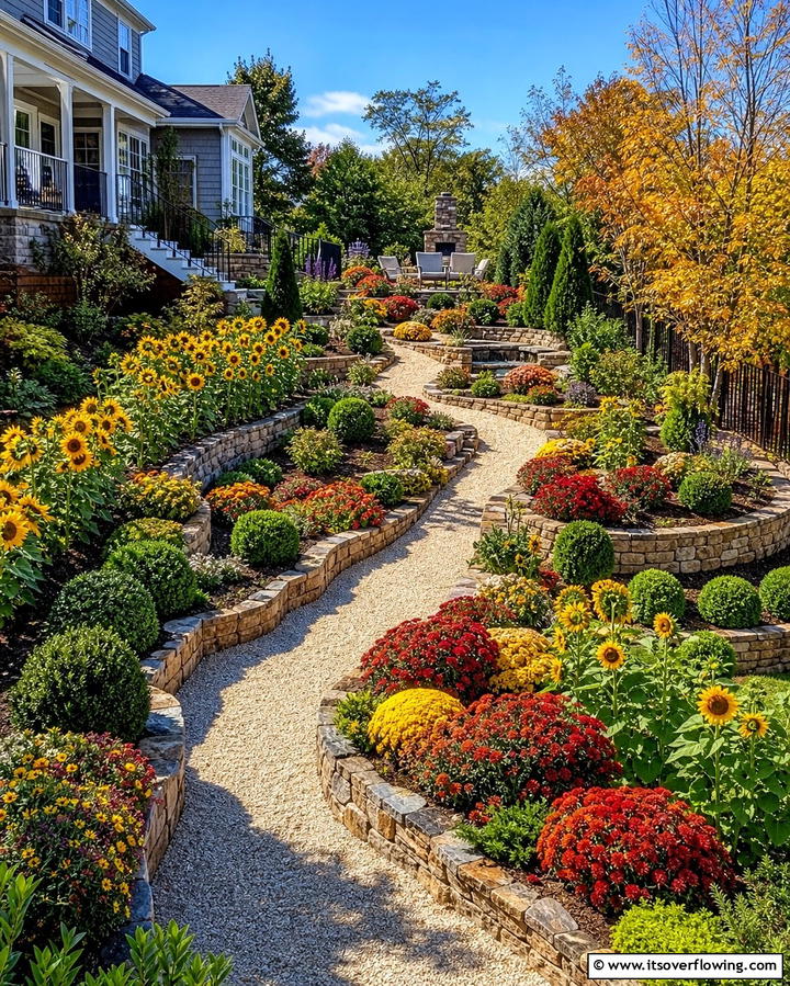 Seasonal Blooms for Year Round Beauty - 25 Memorial Garden Ideas to Honor Loved Ones