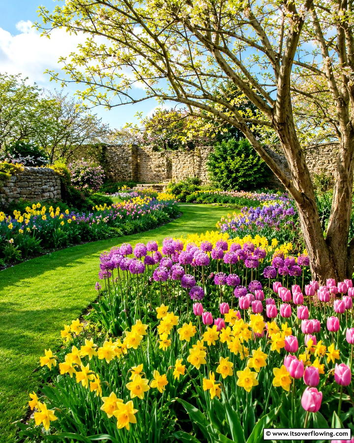 Seasonal Bulb Planting - 25 English Garden Ideas for a Charming Outdoor Space