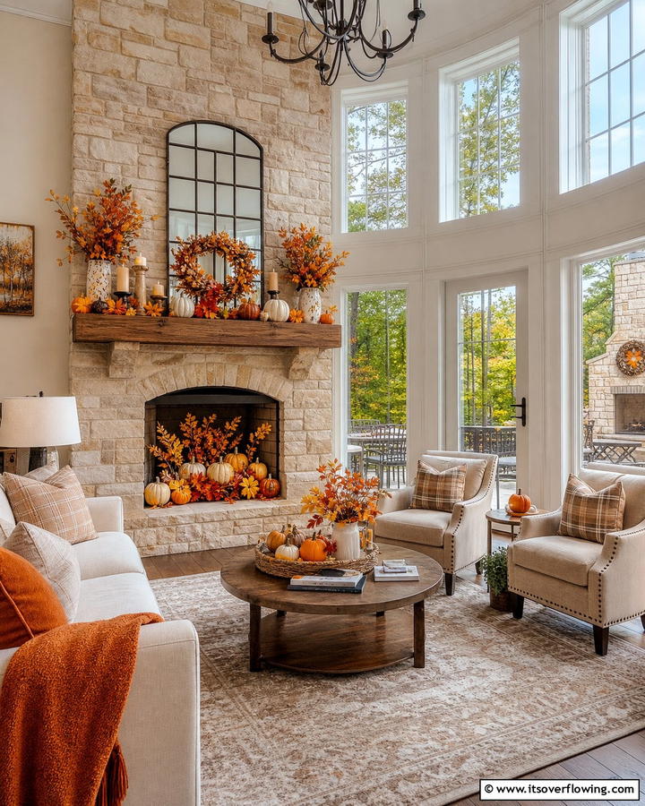 Seasonal Decor Showcase - 20 Empty Fireplace Ideas to Transform Your Hearth