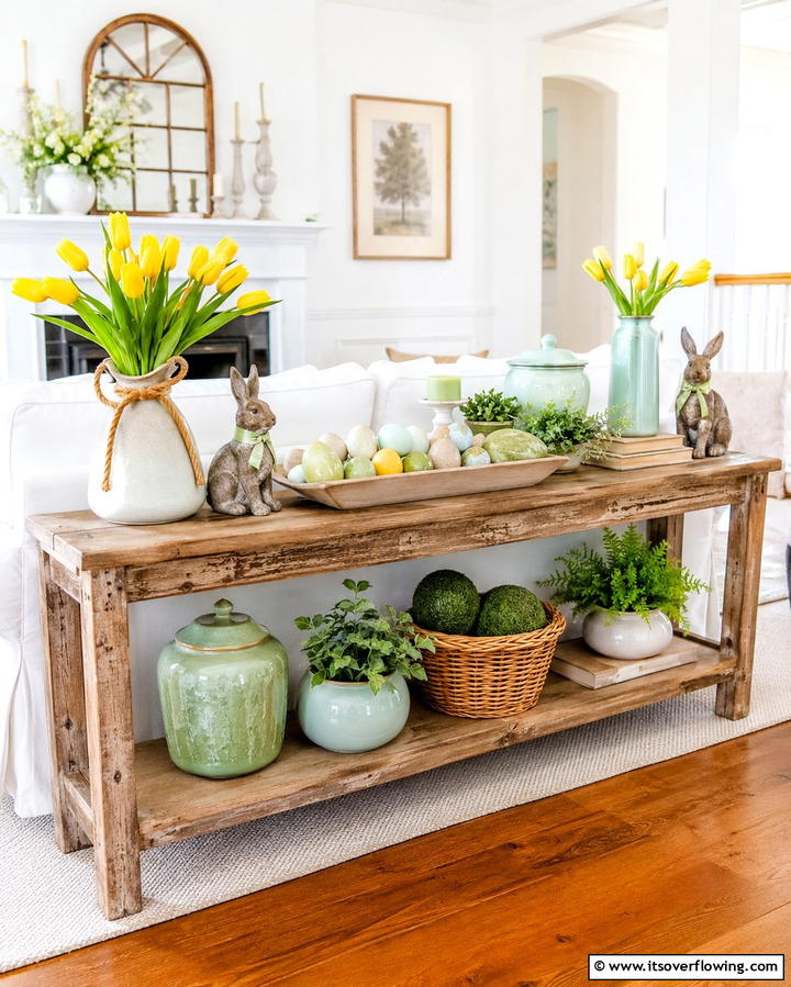 Seasonal Decor Themes - 25 Sofa Table Decor Ideas to Elevate Your Space