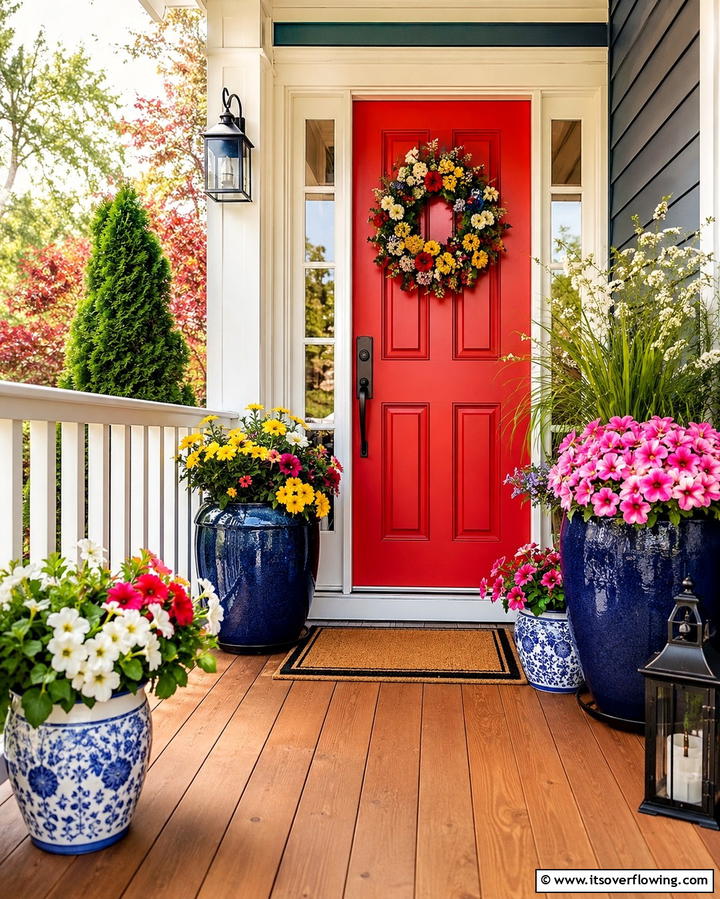 Seasonal Decorations - 25 Front Porch Deck Ideas for a Stunning Entryway