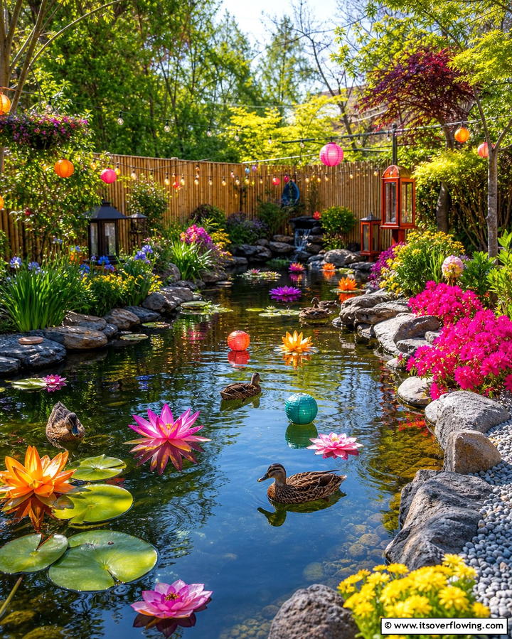 Seasonal Decorations - 25 Duck Pond Ideas- Beautiful & Functional Designs
