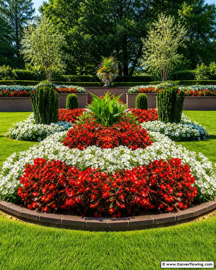 Seasonal Flowerbeds - 25 Formal Garden Ideas- Elegant & Timeless Designs