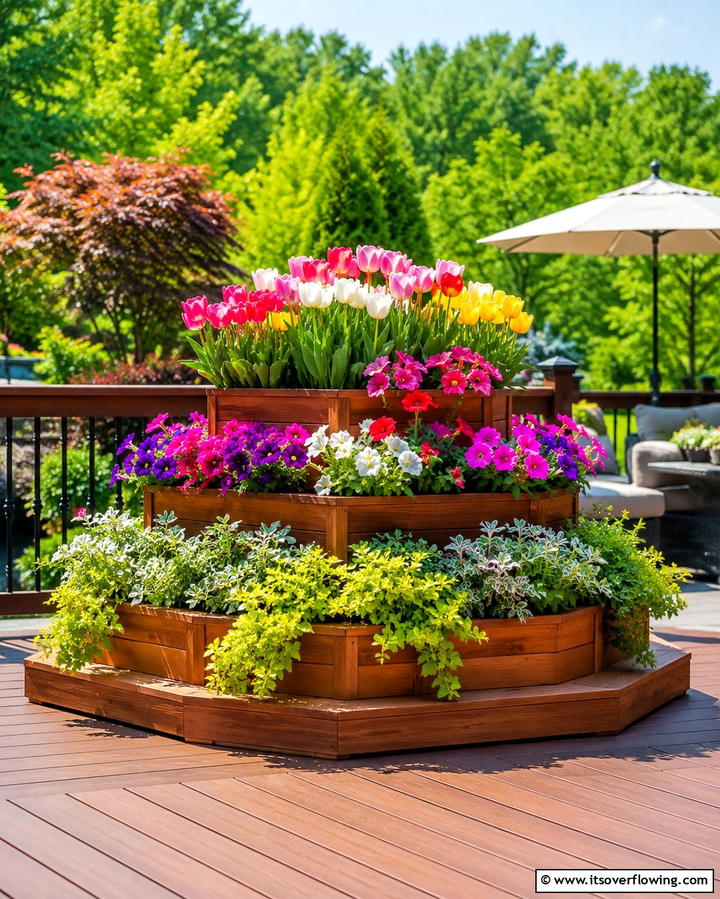 Seasonal Plant Showcase - 30 Deck Decorating Ideas with Plants for Lush Outdoor Living