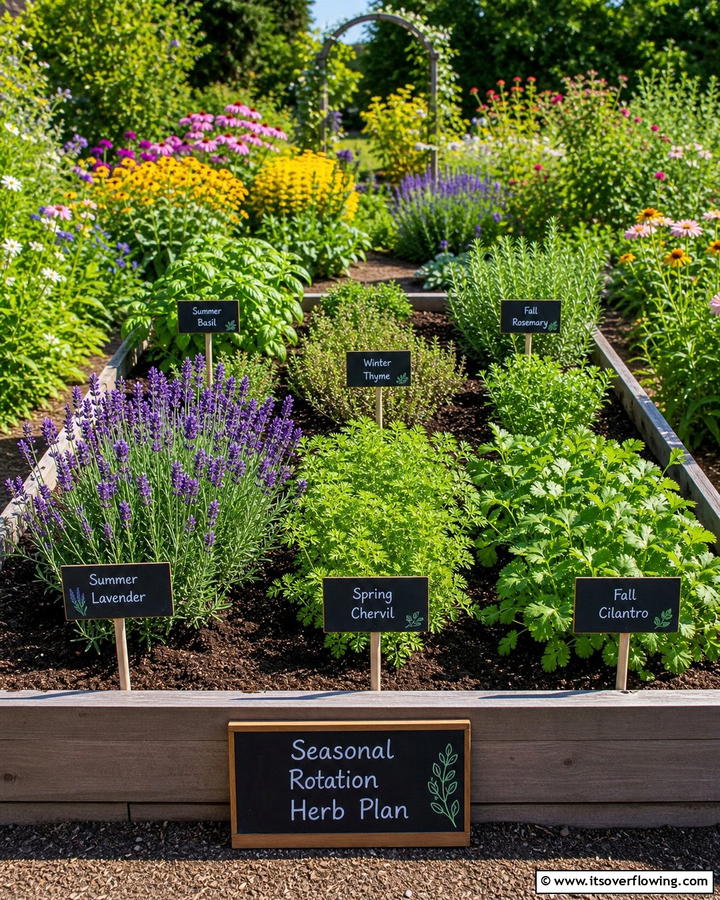 Seasonal Rotation Herb Plan - 21 Herb Garden Ideas to Cultivate Fresh Flavors at Home