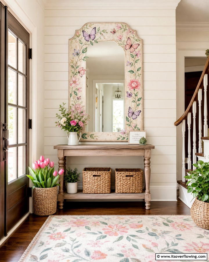 Seasonal Themes - 20 Mirror Painting Ideas to Add Art to Your Walls