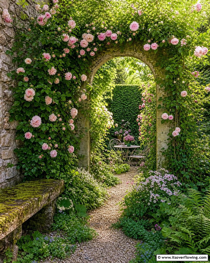 Secret Garden Courtyard - 21 Courtyard Ideas to Design a Peaceful Outdoor Oasis