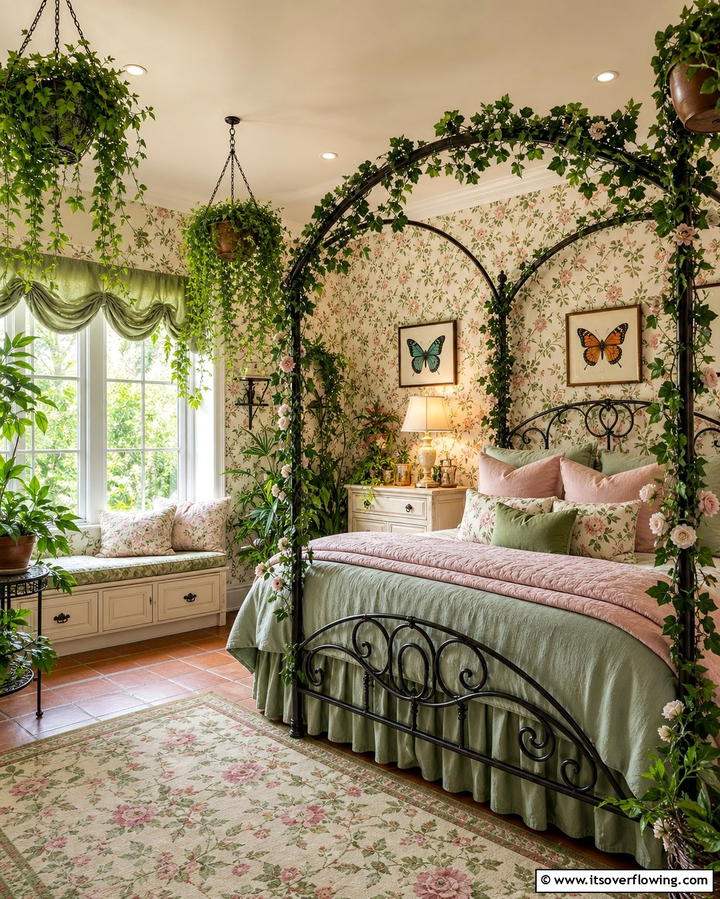 Secret Garden Sanctuary - 25 Fantasy Bedroom Ideas for a Magical Escape