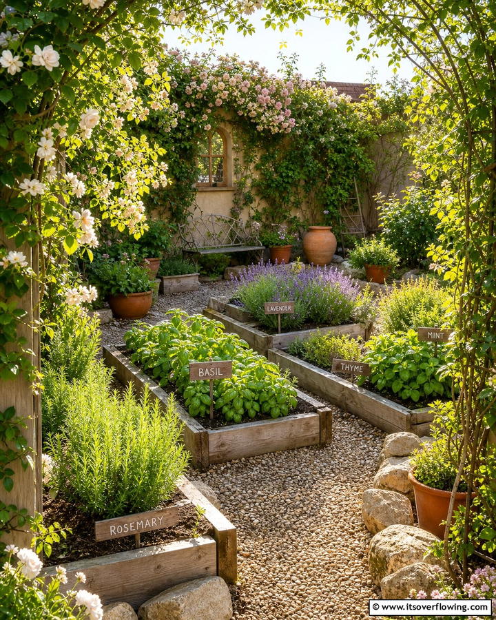 Secret Herb Garden - 21 Secret Garden Ideas to Create a Enchanting Outdoor Oasis