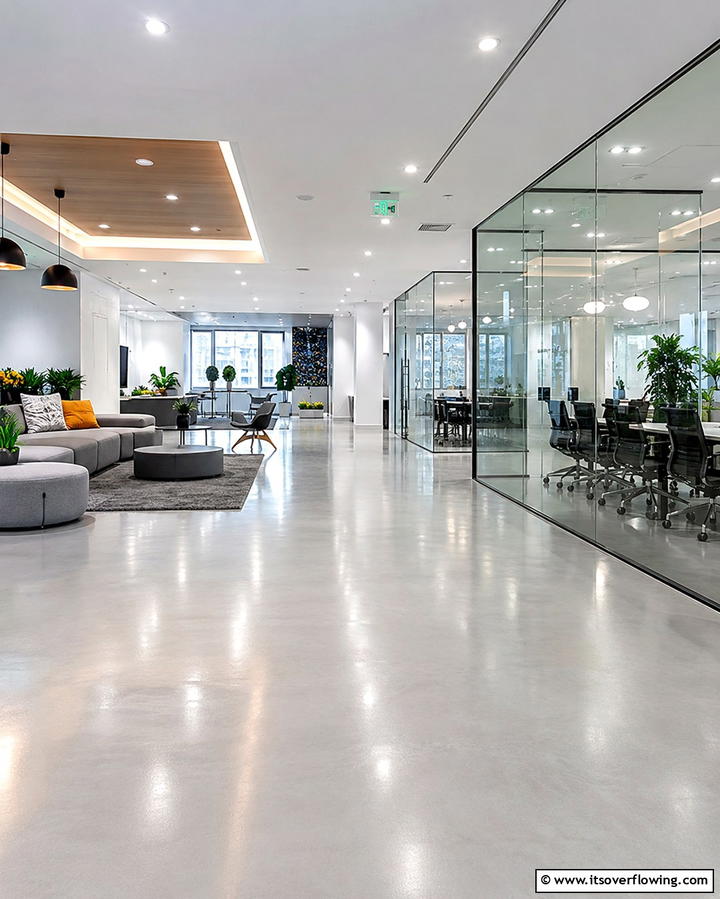 Self Leveling Concrete Floors - 20 Types of Concrete Floor Finishes for Durability