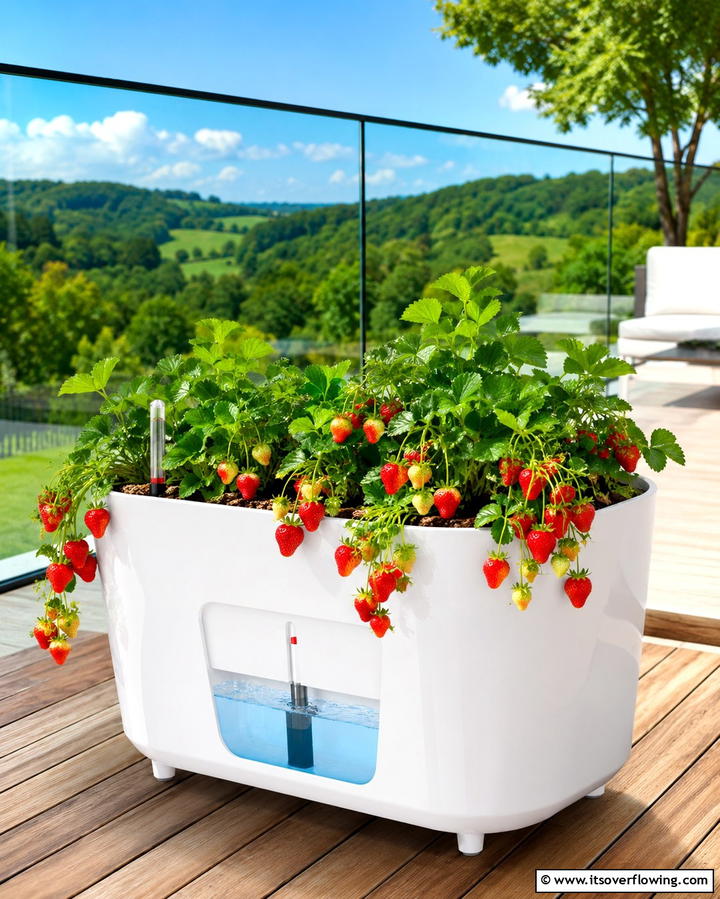 Self Watering Planters - 25 Strawberry Planter Ideas for Fresh Homegrown Berries