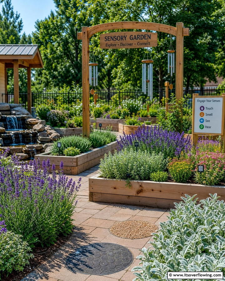 Sensory Garden - 20 Inspiring School Garden Ideas to Engage and Educate