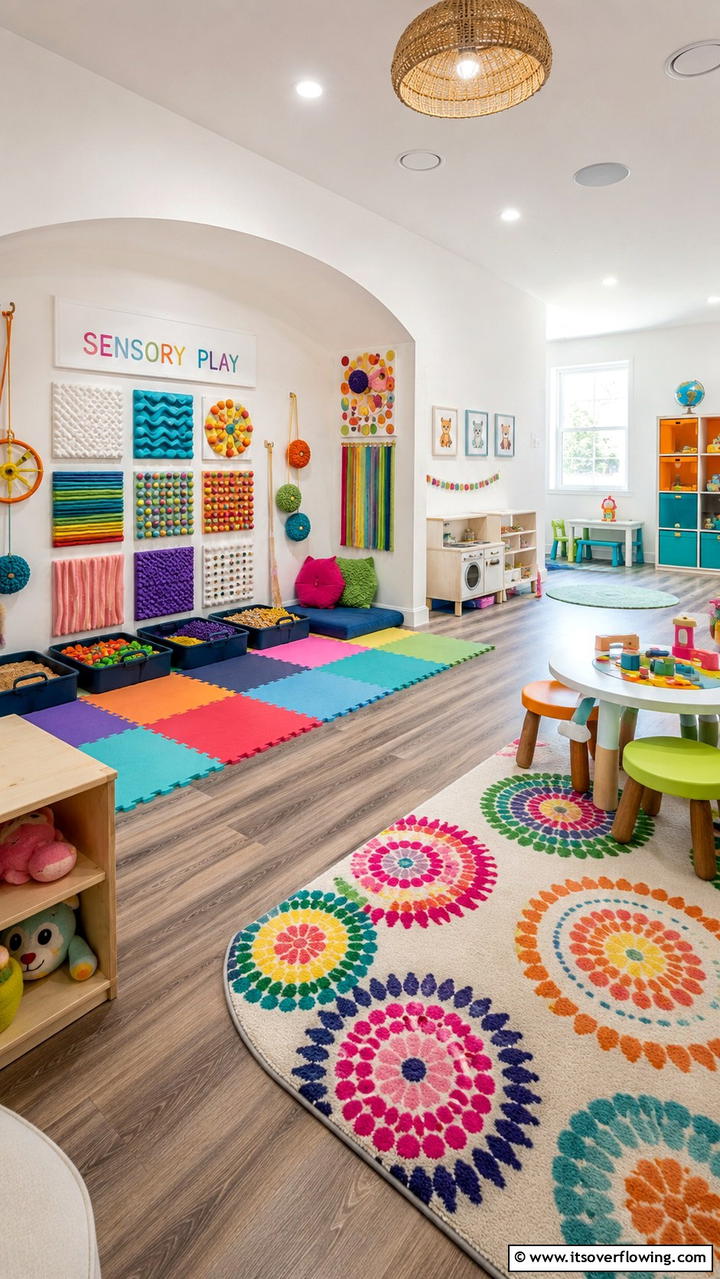 Sensory Play Zone - 21 Safe and Fun Toddler Room Ideas for Playful Environments