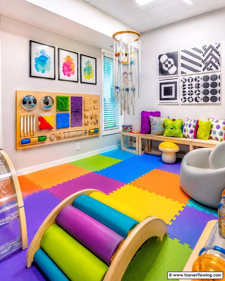 Sensory Stimulation Spaces - 30 Small Nursery Ideas for Adorable Compact Spaces