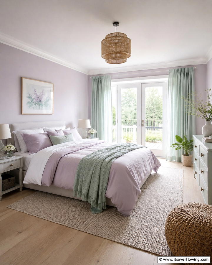 Serene Color Palette - 30 Minimalist Clean Girl Room Ideas for a Clutter-Free Space