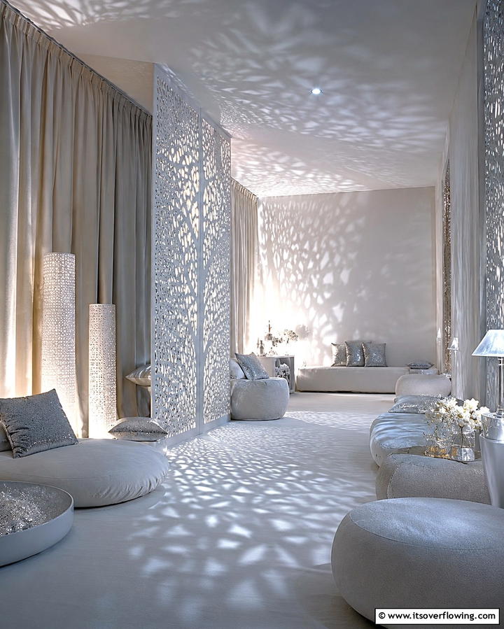 Serene Light and Shadow Space - 30 Sensory Room Ideas for Calming and Stimulating Spaces