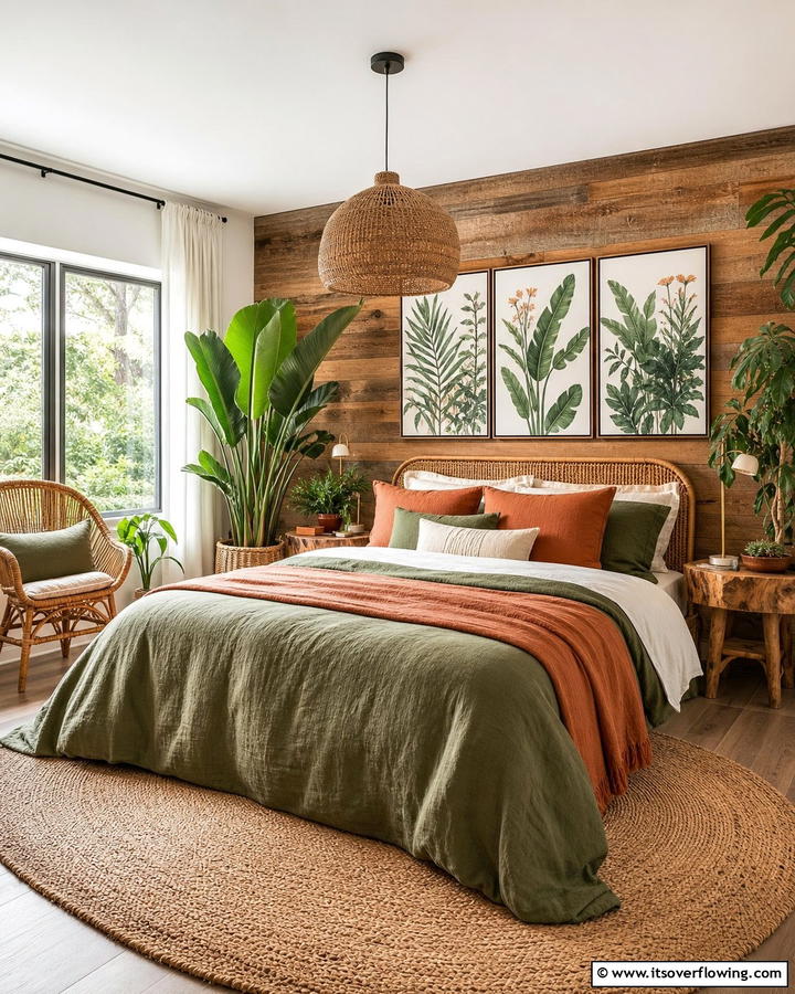 Serene Nature Inspired Bedroom - 21 Bedroom Design Ideas to Craft a Personalized Relaxation Zone