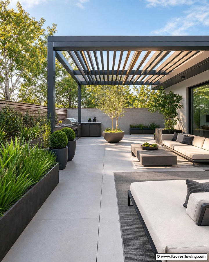 Serene Outdoor Minimalism - 21 Minimalist Interior Design Ideas for Simplified Living