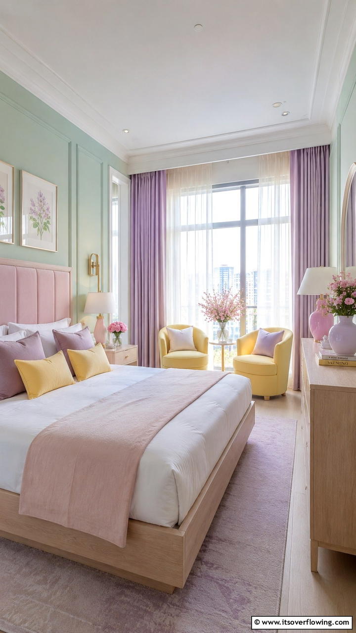 Serene Pastel Palette - 30 Condo Interior Design Ideas for Urban Living