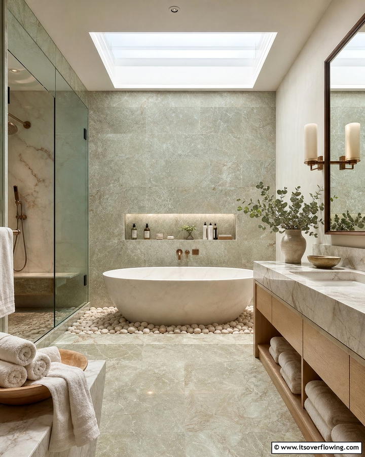 Serene Spa Like Retreat - 30 Inspiring Home Decor Ideas to Refresh Your Living Space