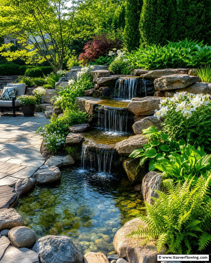 Serene Water Features - 25 Memorial Garden Ideas to Honor Loved Ones