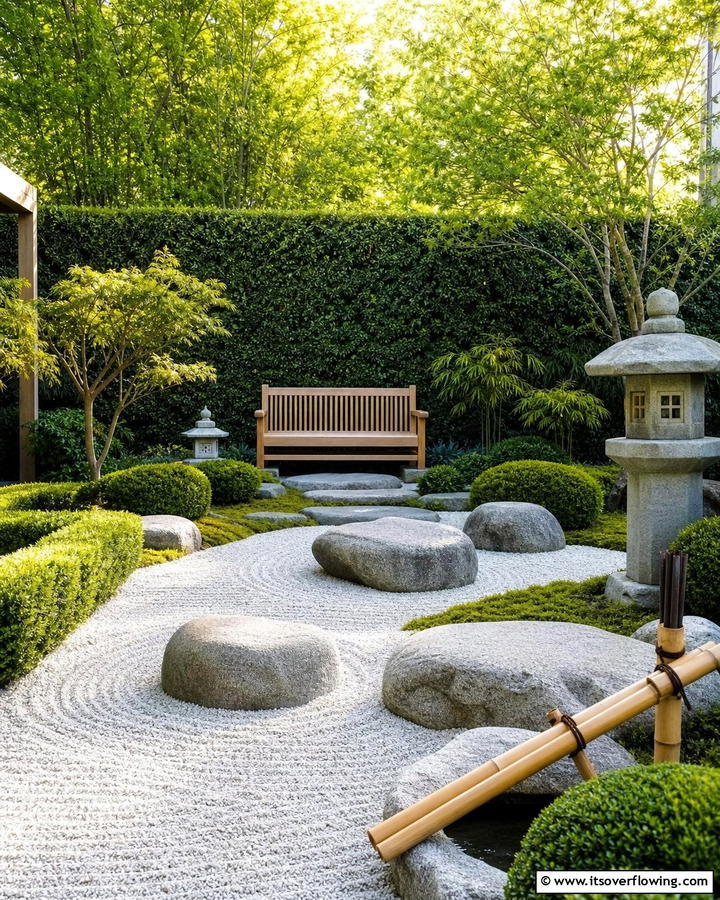 Serene Zen Garden - 21 Backyard Ideas for Functional and Beautiful Outdoor Spaces