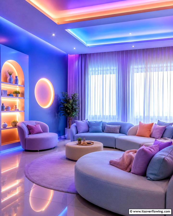 Serenity Through Color and Light - 30 Sensory Room Ideas for Calming and Stimulating Spaces
