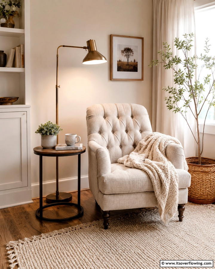Set Up a Reading Nook - 25 Housewarming Decoration Ideas to Welcome New Neighbors