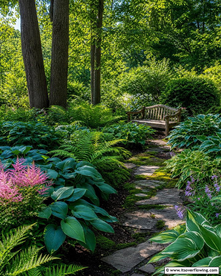 Shade Garden Retreat - 21 Landscaping Ideas to Transform Your Outdoor Space
