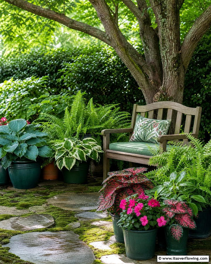 Shade Loving Container Garden - 21 Container Garden Ideas for Flexible Planting Solutions