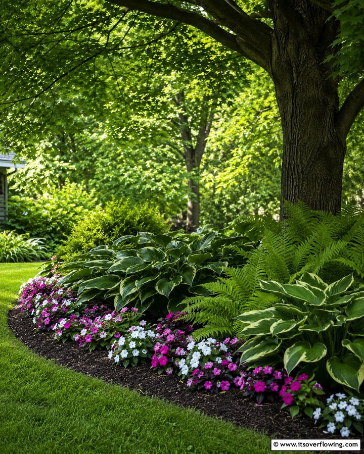 Shade Loving Flower Bed - 25 Front Yard Texas Flower Bed Ideas for a Stunning Look