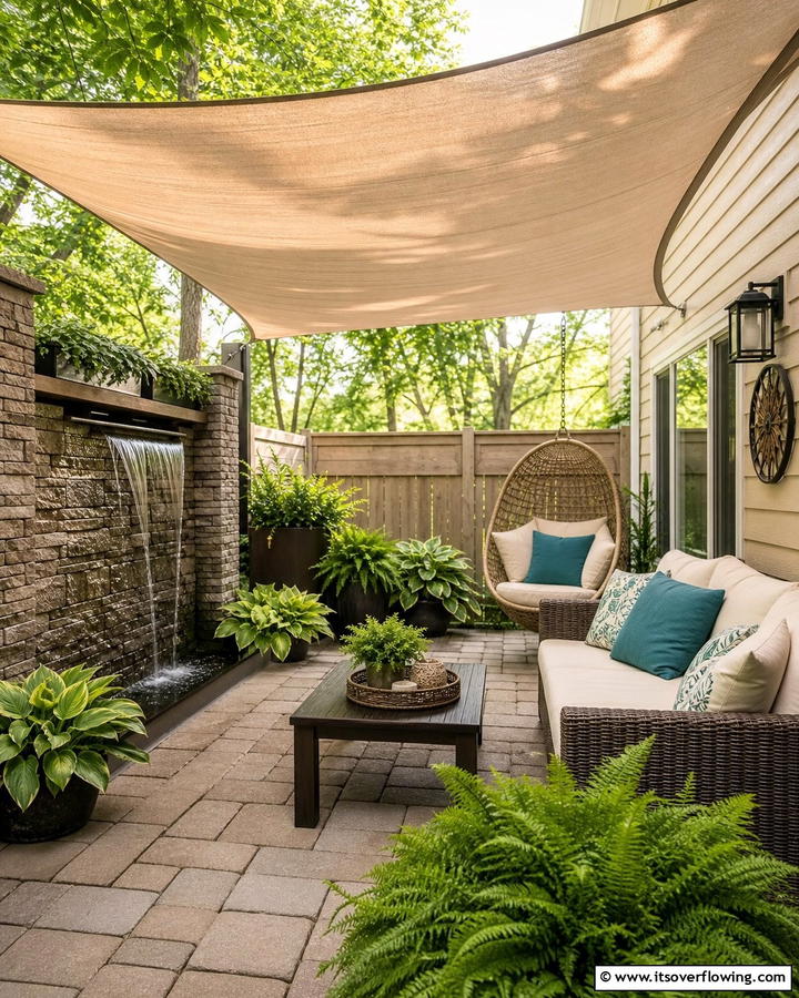 Shaded Relaxation Nook - 21 Back Porch Ideas for Cozy and Functional Outdoor Spaces